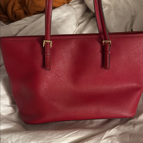 Michael Kors Tote Red Bag - Picture 3 of 7